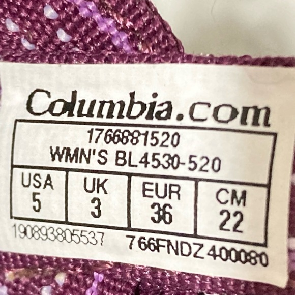 Columbia Women's Wave Train Hook/Loop Strap Comfort Sandals Shoes SZ US 5 NWT - Picture 9 of 9